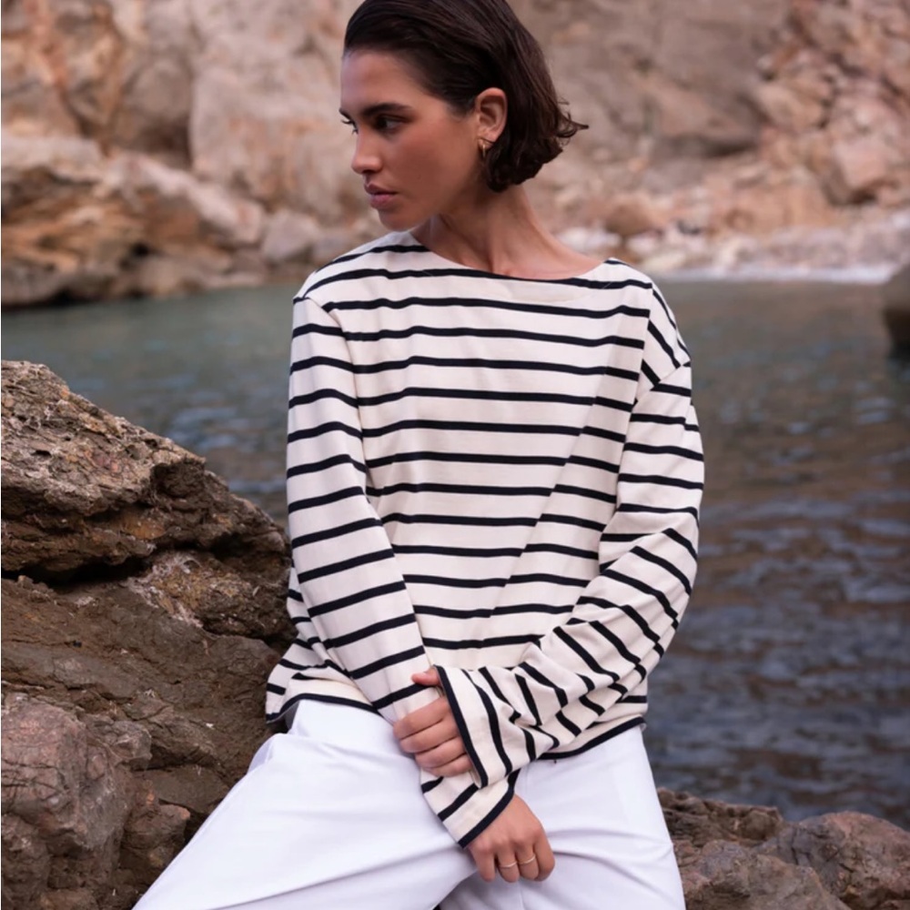Jenni Kayne Claude Striped Tee